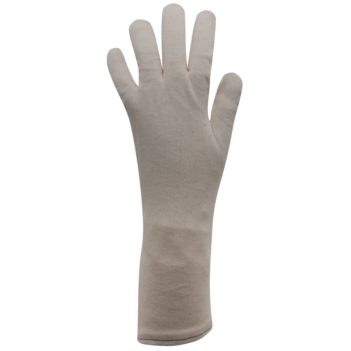 Baumwoll-Handschuh, natur, 35 cm