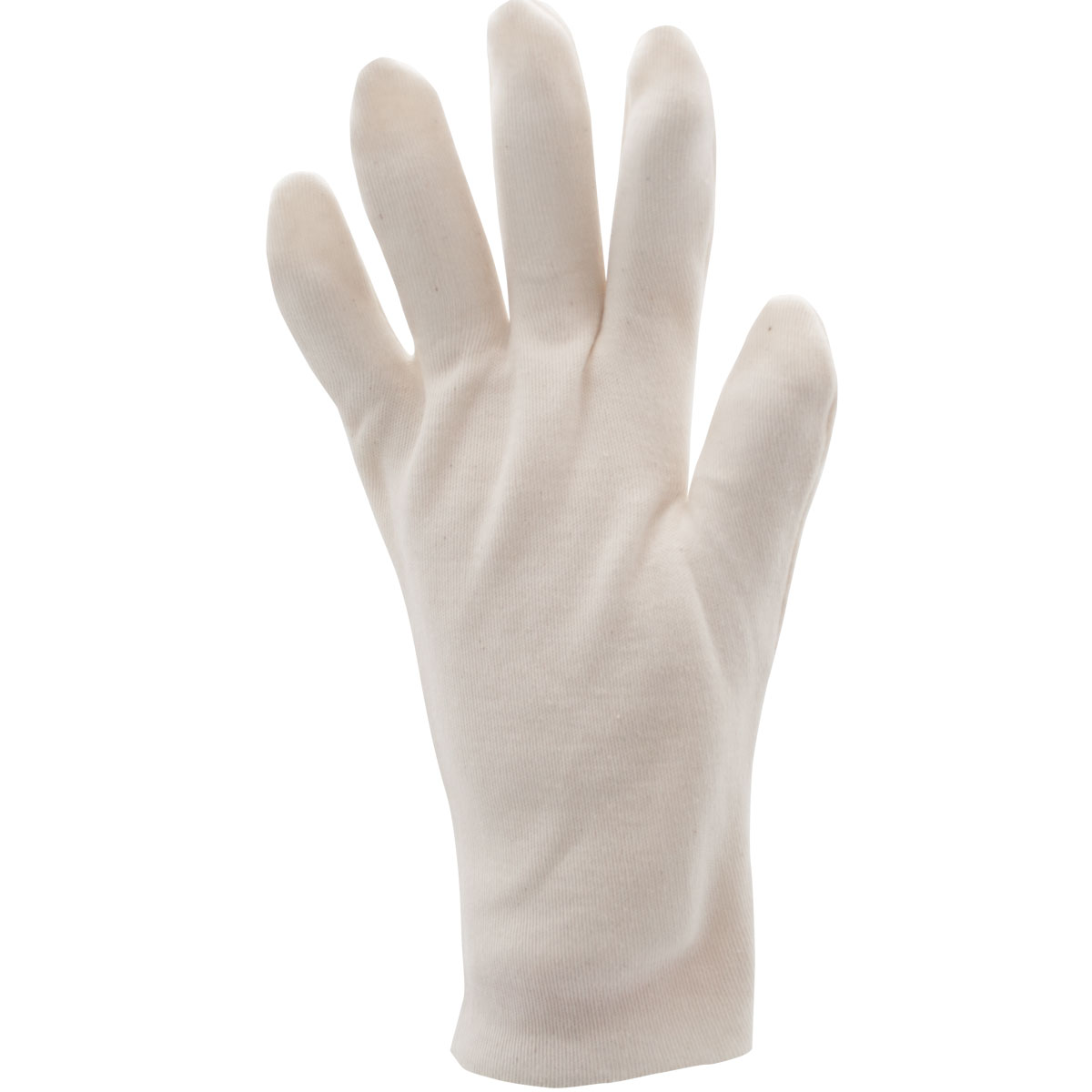 Baumwoll-Handschuh, ungesäumt