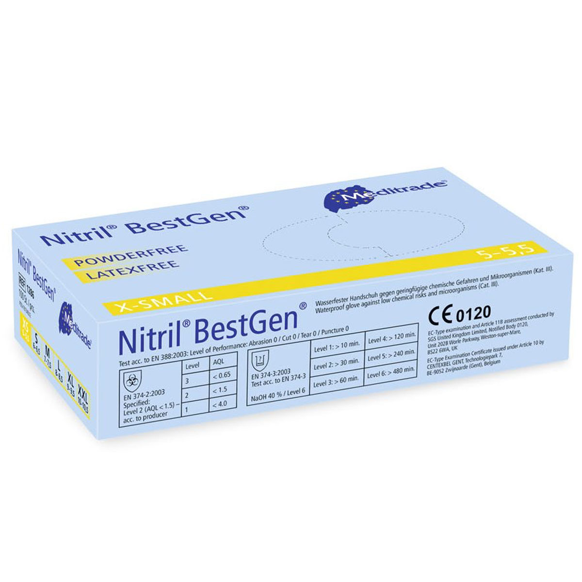 Nitril®-Reinraum-Handschuh, 300 mm
