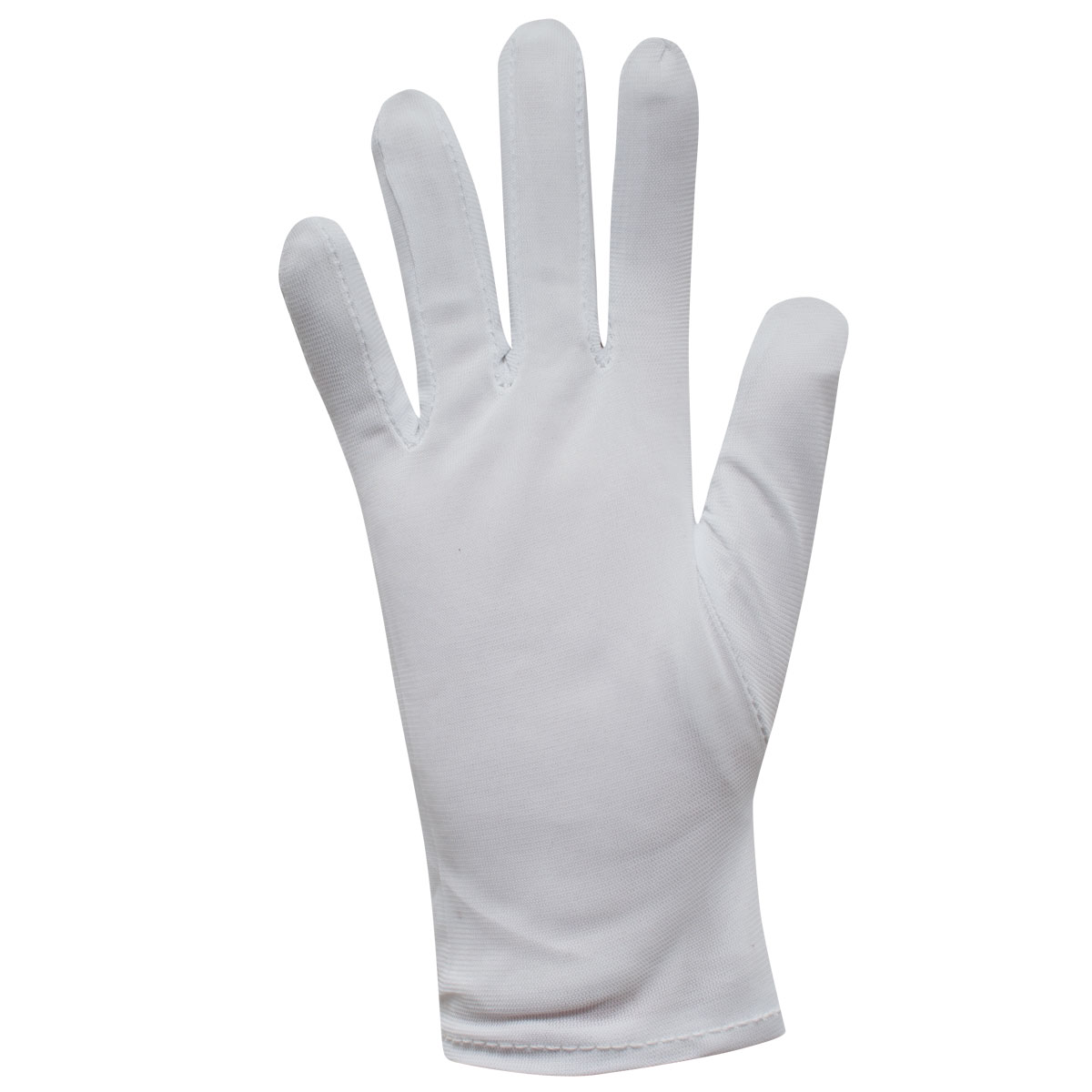 Perlon-Handschuh, weiß