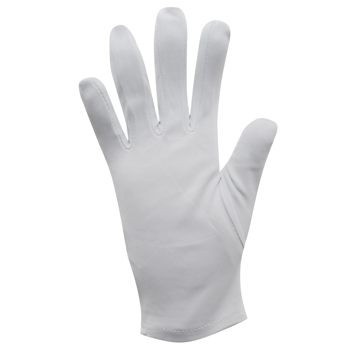 Nylon-Simplex-Handschuh, weiß