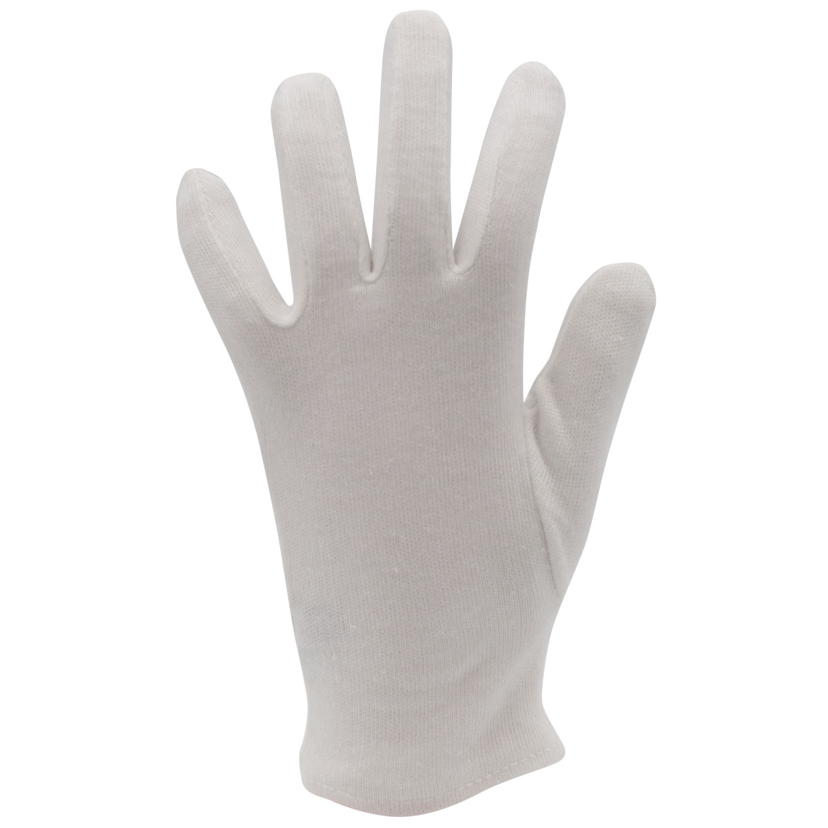 Baumwoll-Trikot-Handschuh, verstärkte Innenhand